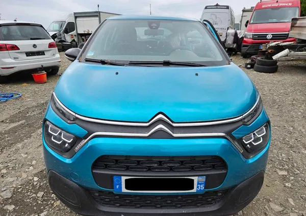 lubelskie Citroen C3 cena 20900 przebieg: 33000, rok produkcji 2021 z Reszel